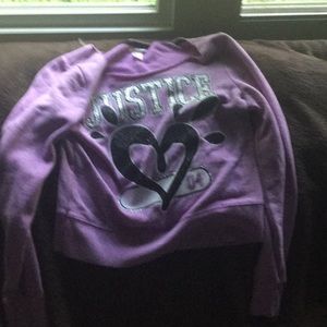 Long sleeve crop top